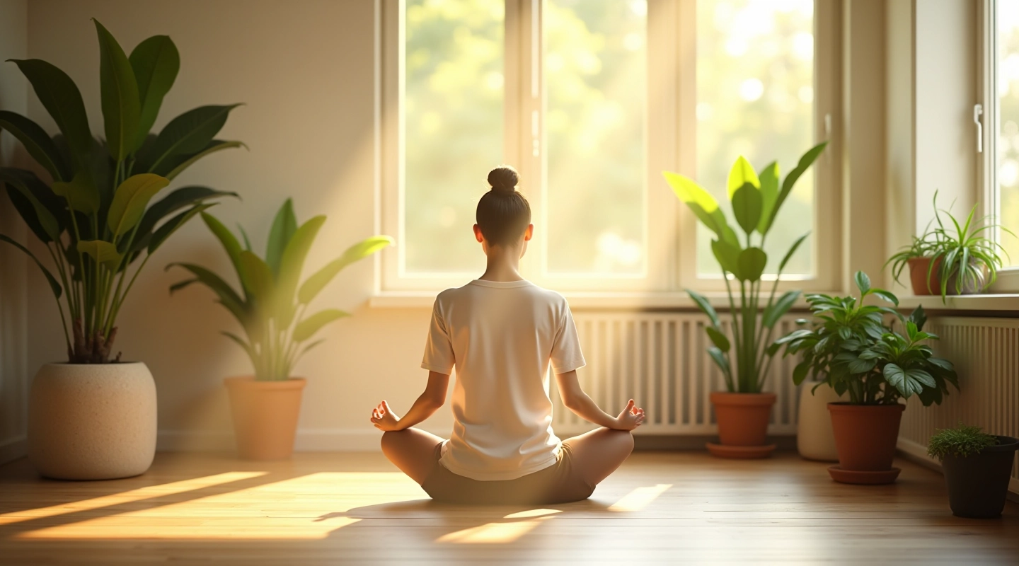 Rustige ochtendmeditatie in ons centrum